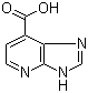 structure of CAS# 78316-08-2, 3H-咪唑并[4,5-b]吡啶-7-甲酸