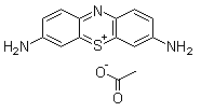structure of CAS# 78338-22-4, Thionin acetate
