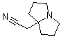 1-Azabicyclo[3.3.0]octane-5-acetonitrile molecular structure (CAS 78449-75-9)