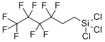 structure of CAS# 78560-47-1, Nonafluorohexyltrichlorosilane