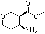 structure of CAS# 785776-21-8, (3S,4S)-4-氨基四氢-2H-吡喃-3-羧酸甲酯