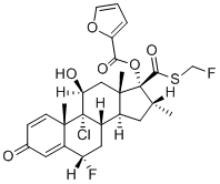 structure of CAS# 785806-96-4, Fluticasone Furoate EP Impurity G