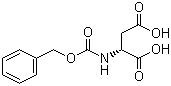 structure of CAS# 78663-07-7, N-苄氧羰基-D-天冬氨酸