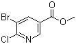 CAS # 78686-77-8, Methyl 5-bromo-6-chloropyridine-3-carboxylate