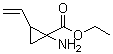 structure of CAS# 787548-29-2, 1-氨基-2-乙烯基环丙烷羧酸乙酯