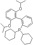 structure of CAS# 787618-22-8, 2-二环己基膦-2',6'-二异丙氧基-1,1'-联苯