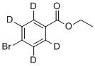 CAS # 787624-25-3, Ethyl 4-bromo(2H4)benzoate, 4-Bromo-benzoic-2,3,5,6-d4 acidethyl ester