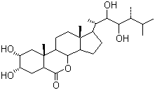 structure of CAS# 78821-43-9, 表油菜素内酯