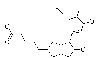 Iloprost molecular structure (CAS 78919-13-8)