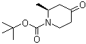 structure of CAS# 790667-49-1, (S)-2-甲基-4-氧代哌啶-1-羧酸叔丁酯
