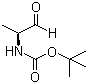 structure of CAS# 79069-50-4, Boc-L-丙氨醛