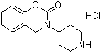 CAS 登录号：79098-79-6, 3,4-二氢-3-(4-哌啶基)-2H-1,3-苯并恶嗪-2-酮单盐酸盐