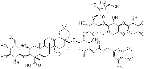 CAS 登录号：79103-90-5, 远志皂苷 F