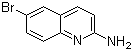 structure of CAS# 791626-58-9, 6-溴-2-氨基喹啉