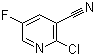 structure of CAS# 791644-48-9, 2-氯-5-氟吡啶-3-甲腈