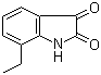 structure of CAS# 79183-65-6, 7-乙基靛红