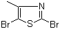 structure of CAS# 79247-78-2, 2,5-二溴-4-甲基噻唑