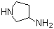 CAS 登录号：79286-79-6, 3-氨基吡咯烷