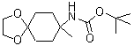 CAS # 792913-82-7, tert-Butyl (8-methyl-1,4-dioxaspiro[4.5]decan-8-yl)carbamate