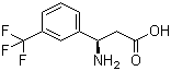 structure of CAS# 793663-51-1, (R)-3-氨基-3-(3-三氟甲基苯基)丙酸
