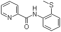 CAS 登录号：794582-15-3, N-[2-(甲硫基)苯基]-2-吡啶甲酰胺