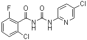 CAS # 79489-52-4, 2-Chloro-N-[[(5-chloro-2-pyridinyl)amino]carbonyl]-6-fluorobenzamide