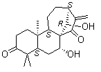 CAS 登录号：79498-31-0, 蓝萼甲素