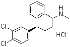 structure of CAS# 79559-97-0, 盐酸舍曲林