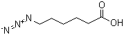 6-Azidohexanoic acid molecular structure (CAS 79598-53-1)