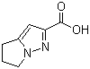 structure of CAS# 796729-03-8, 5,6-Dihydro-4H-pyrrolo[1,2-b]pyrazole-2-carboxylic acid