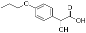 structure of CAS# 79694-16-9, 4-丙氧基扁桃酸
