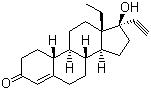 CAS 登录号：797-63-7, 左炔诺孕酮