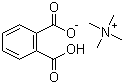 structure of CAS# 79723-02-7, 四甲基邻苯二甲酸氢铵