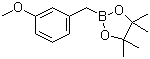 structure of CAS# 797762-23-3, 3-甲氧基苄基硼酸频哪醇酯