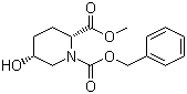 CAS # 797801-68-4, (2R,5R)-5-Hydroxy-1,2-piperidinedicarboxylic acid 2-methyl 1-benzyl ester