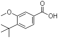 structure of CAS# 79822-46-1, 3-甲氧基-4-叔丁基苯甲酸