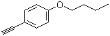 structure of CAS# 79887-15-3, 4-乙炔基苯丁醚