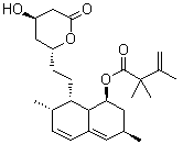 CAS 登录号：79902-62-8, 3-亚甲基辛伐他汀