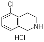 structure of CAS# 799274-05-8, 5-氯-1,2,3,4-四氢异喹啉盐酸盐