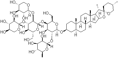 structure of CAS# 79974-46-2, 刺蒺藜素