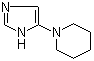 CAS # 799814-08-7, 1-(1H-Imidazol-5-yl)-piperidine, 1-(1H-imidazol-4-yl)piperidine, 5-(Piperidin-1-yl)imidazole