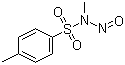 CAS # 80-11-5, N-Methyl-N-nitrosotoluene-4-sulphonamide, N-Methyl-N-(p-tolylsulfonyl)nitrosamide, Diazald, p-Tolylsulfomethylnitrosamide