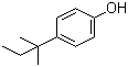 CAS # 80-46-6, 4-tert-Amylphenol, 1-Hydroxy-4(2-methyl-2-butyl)benzene, p-(1,1-Dimethylpropyl)phenol