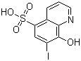 CAS # 8002-90-2, Chiniofon, 8-Hydroxy-7-iodo-5-quinolinesulfonic acid