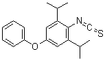 CAS 登录号：80058-93-1, 2-异硫氰酸基-1,3-双(1-甲基乙基)-5-苯氧基苯