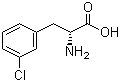 structure of CAS# 80126-52-9, 3-氯-D-苯丙氨酸