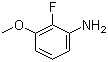 structure of CAS# 801282-00-8, 2-氟-3-甲氧基苯胺