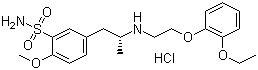 structure of CAS# 80223-99-0, 盐酸坦索罗辛