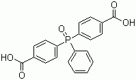 CAS 登录号：803-19-0, 双(4-羧基苯基)苯基氧化膦