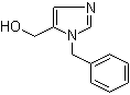 structure of CAS# 80304-50-3, 1-苄基-5-(羟甲基)咪唑